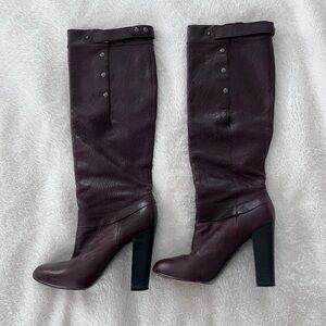 Sigerson Morrison Knee-High Leather Boots